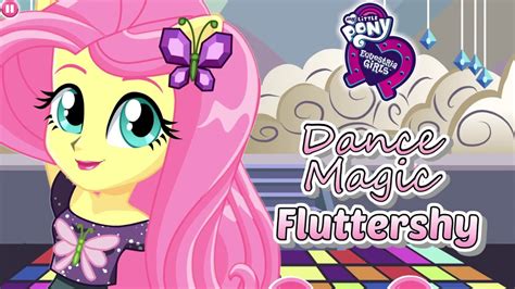 Fluttershy and her magical dance abilities in mlp equestria girls dance magic